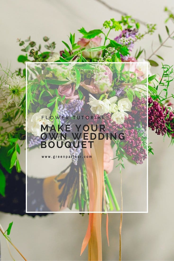 DIY flower bouquet tutorial