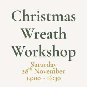 Christmas Wreath Course | Saturday 28th Nov 14:00-16:30